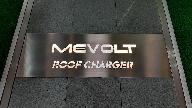 Mevolt Roof Charger Messe Power2Drive